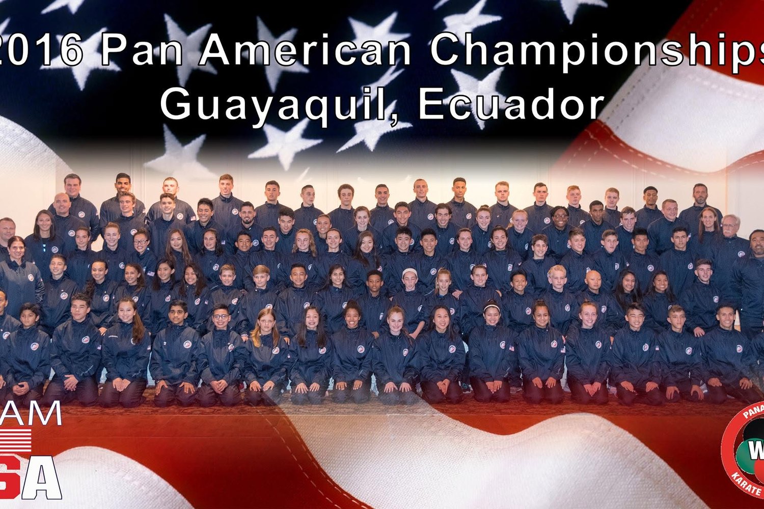 The 2016 US Junior National Team at the Pan American Championships