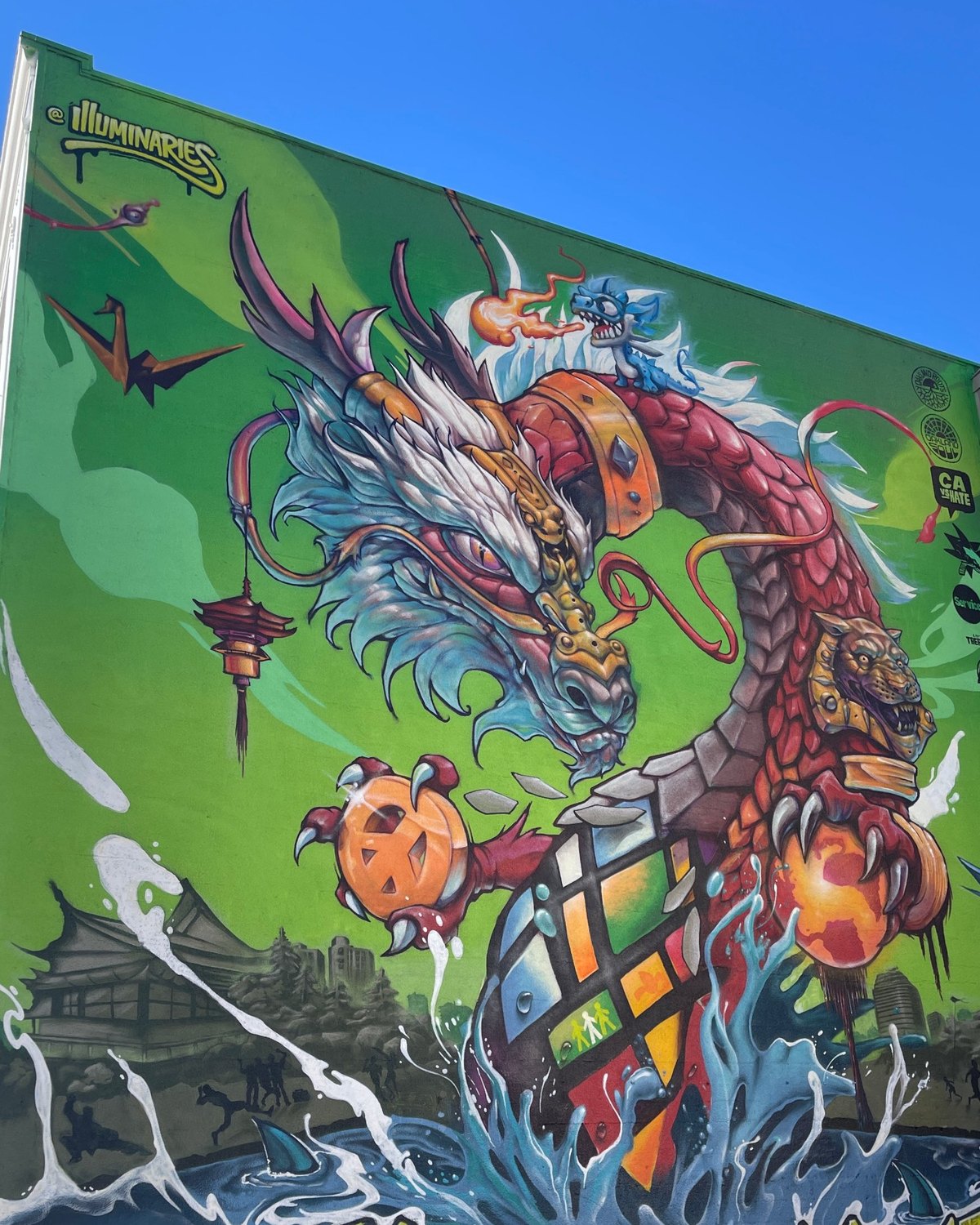 Together We Rise mural at 10th and Jackson, Oakland Chinatown